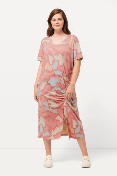 Eco Cotton Graphic Print Dress