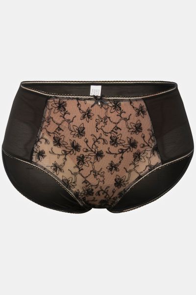 Embroidery Mesh Panty