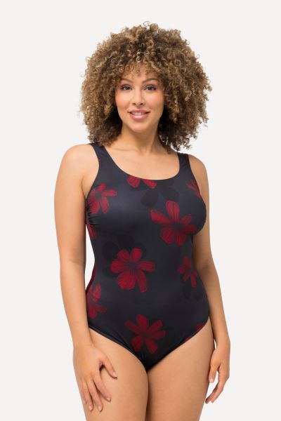 Floral Print Tank Swimsuit