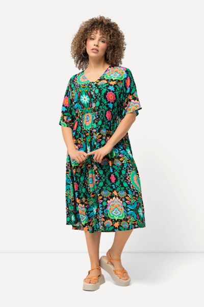 Floral Paisley Dress