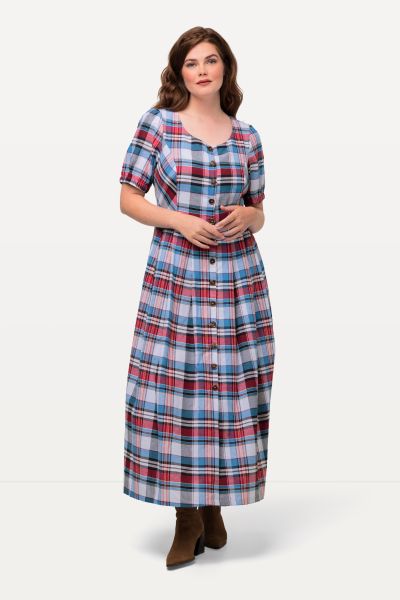 Linen Blend Country House Style Dress