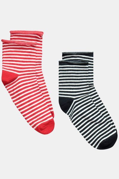 Чорапи комплект от 2 чифта с райета