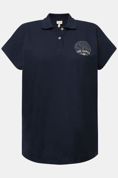 Eco Cotton Shell Logo Short Sleeve Polo