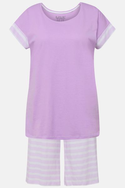 Striped Shorty Pajama Set