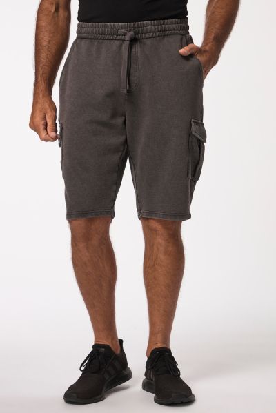 Sweat cargo shorts