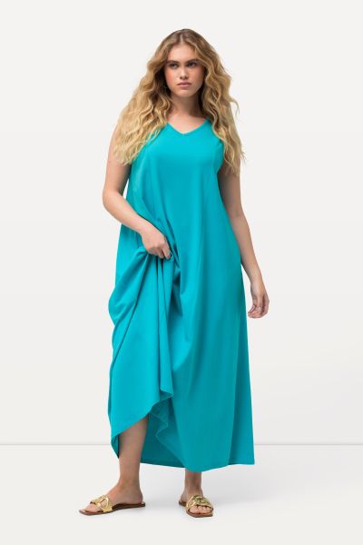 Sleeveless Jersey Maxi Dress