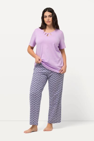 Пижама комплект от 3 части с пейзли принт