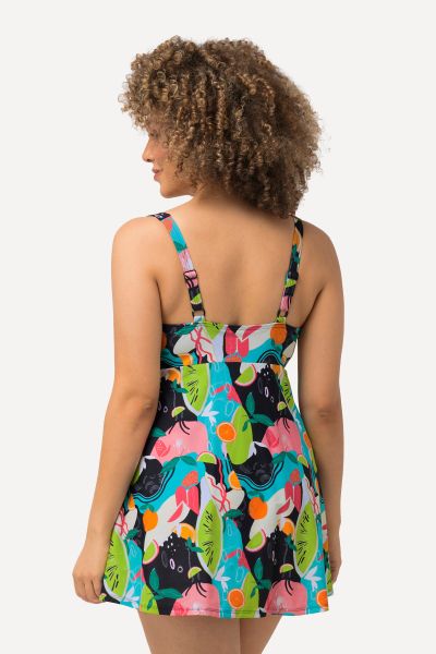 Fruit Print Swim Dress