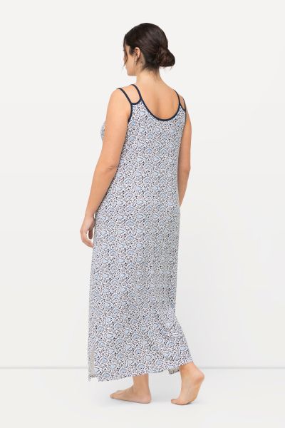 Printed Split Strap Nightgown