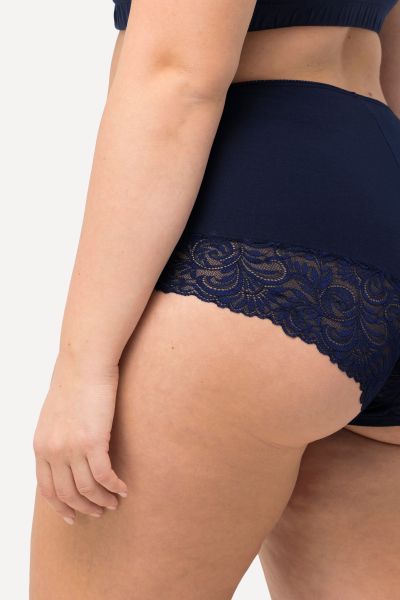 3 Pack Lace Detail Hipster Briefs
