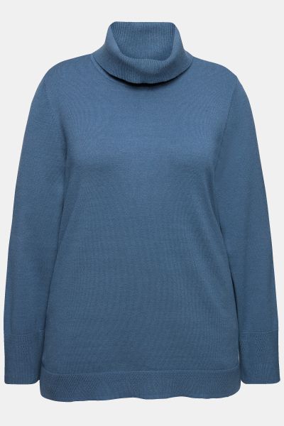 Пуловер с поло яка