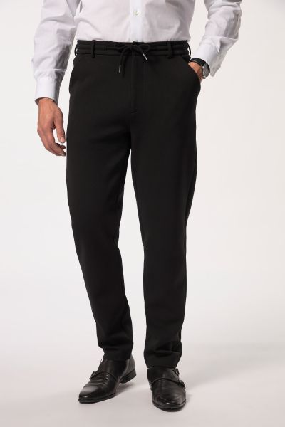 Jersey trousers, slip on style, chino, FLEXNAMIC®, business, mix-and-match NEW YORK, up to 8 XL