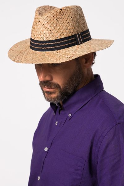 Straw hat, woven