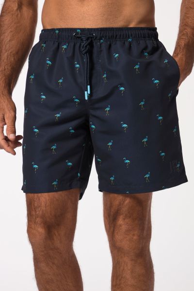 JAY-PI swim shorts, beachwear, elasticated waistband, minimal print, up to 8 XL