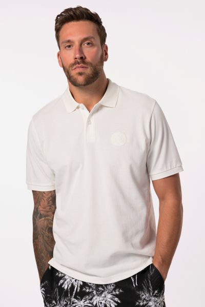 Polo shirt, short sleeve, piqué, chest badge, up to 8 XL