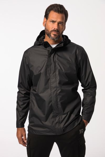 JAY-PI rain jacket, waterproof, hood, storage bag