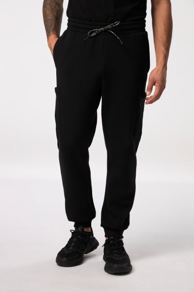 JAY-PI sweat cargo trousers, fitness, modern fit, elasticated waist, side pockets