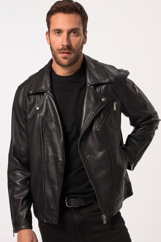 Biker jacket, leather