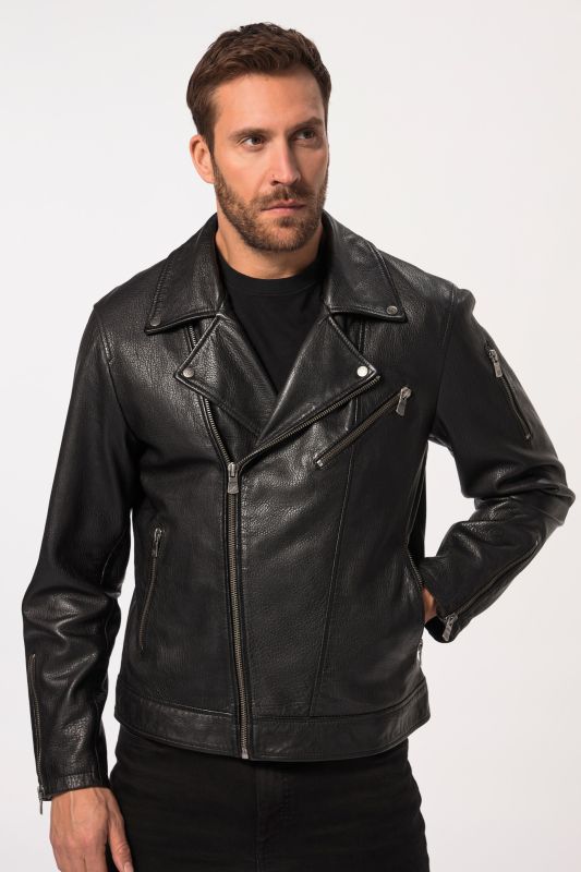 Biker jacket, leather