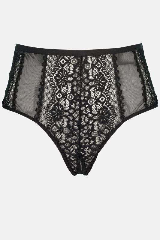 Stringpanty, High Waist, Ouvert