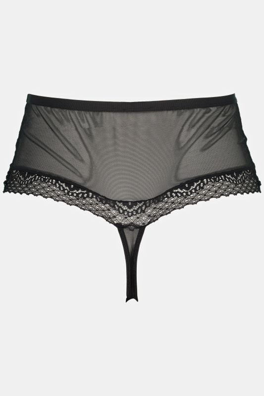 Stringpanty, High Waist, Ouvert