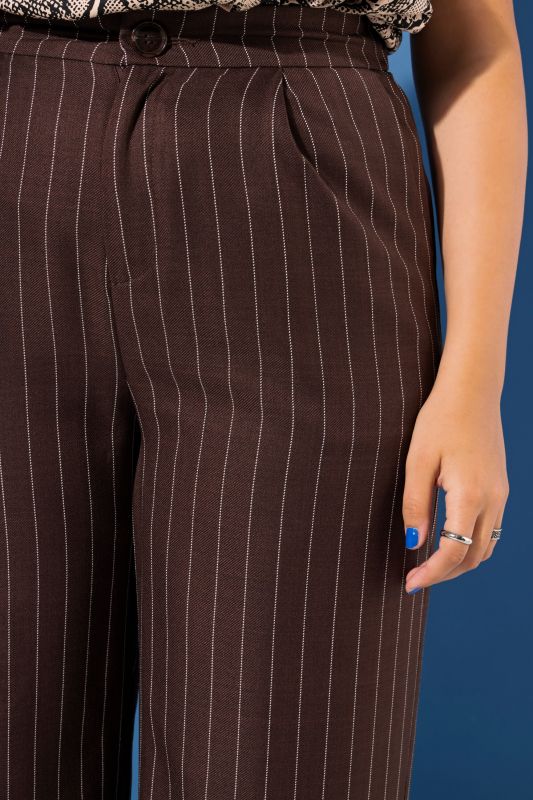 Shimmer Pinstripe Suiting Pants