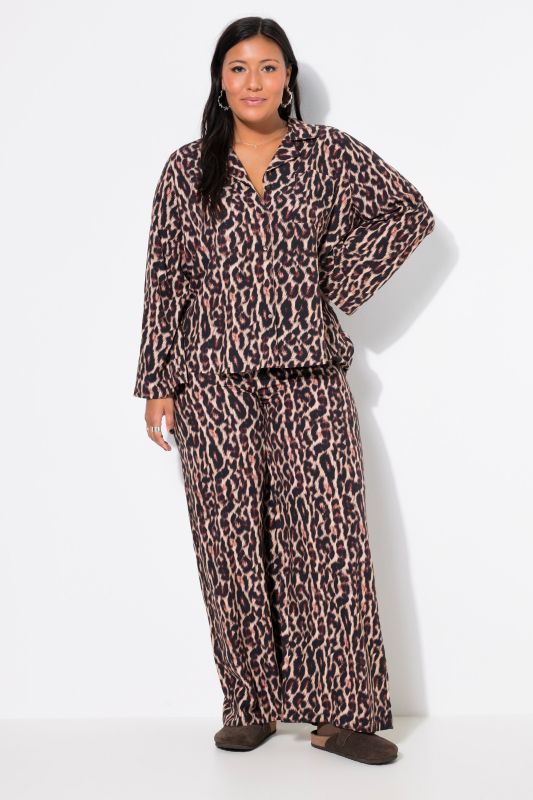 Leopard Print Pajama Set