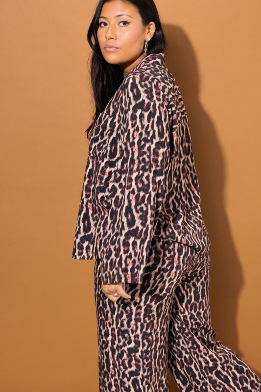 Leopard Print Pajama Set