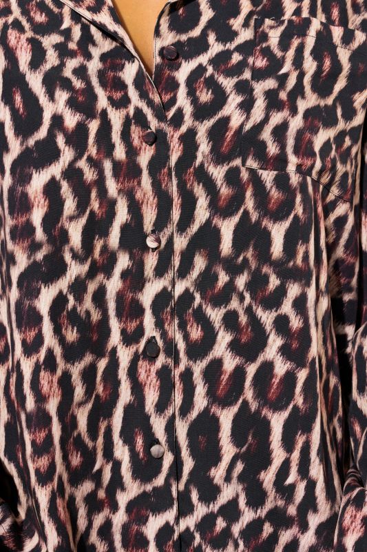 Leopard Print Pajama Set