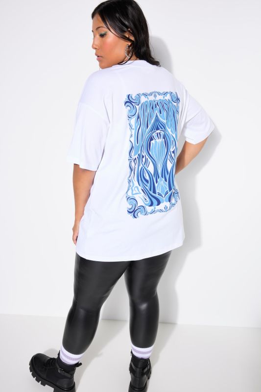 Back Print Graphic Tee