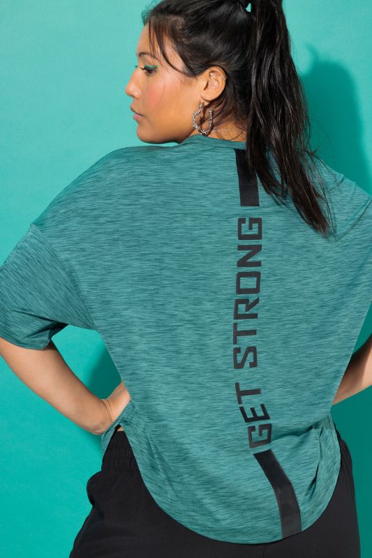 Get Strong Back Print Athletic Tee