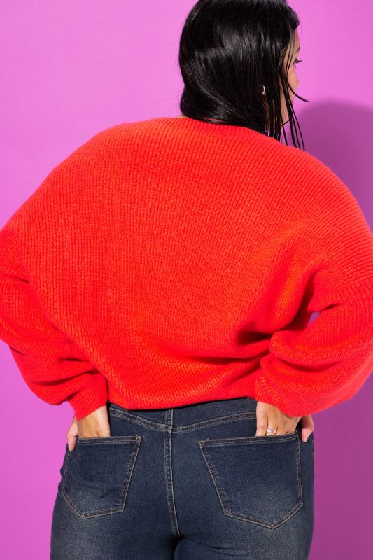 Sweater, oversized shape