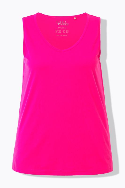 V-Neck Classic Fit Cotton Tank