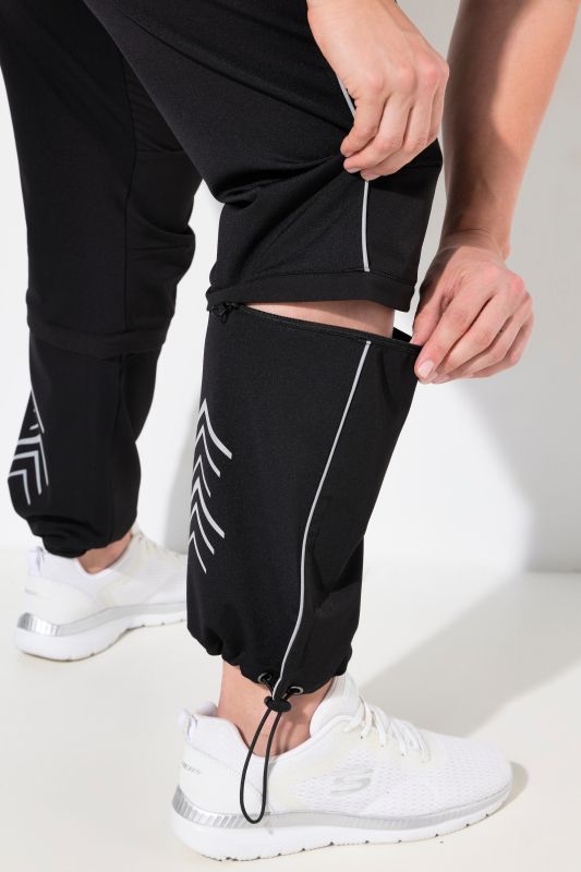 Zip-Off Reflective Detail Funtional Powerstretch Pants