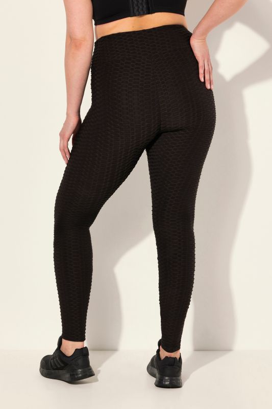 Textured High Waisted Leggings