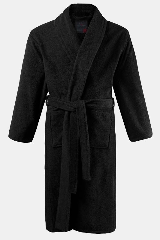 Terry Shawl Collar Pocket Bathrobe