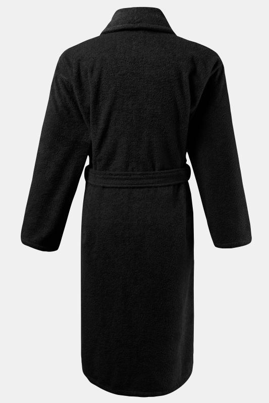 Terry Shawl Collar Pocket Bathrobe