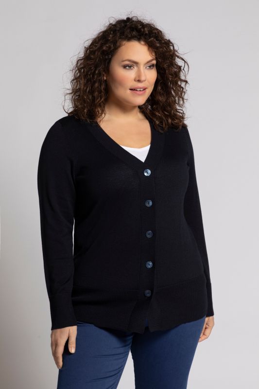 Classic Button Cardigan Sweater