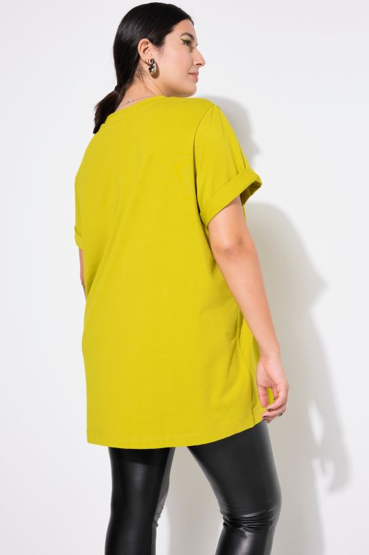 Round Neck Long Tee