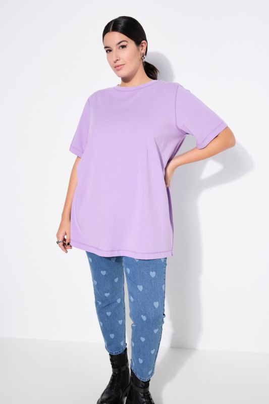 Round Neck Long Tee