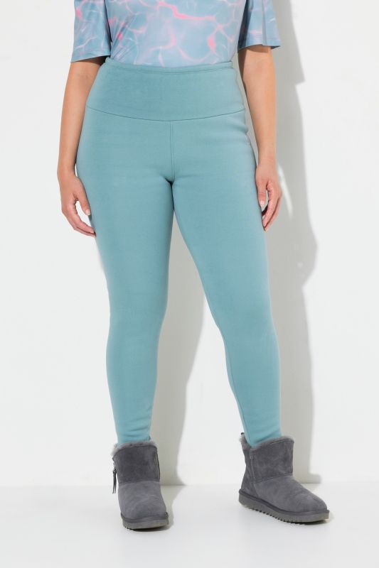 Faux Fur Lined Stretch Leggings