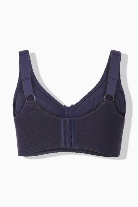 Jacquard Dot Wirefree Kelly Fit Support Bra