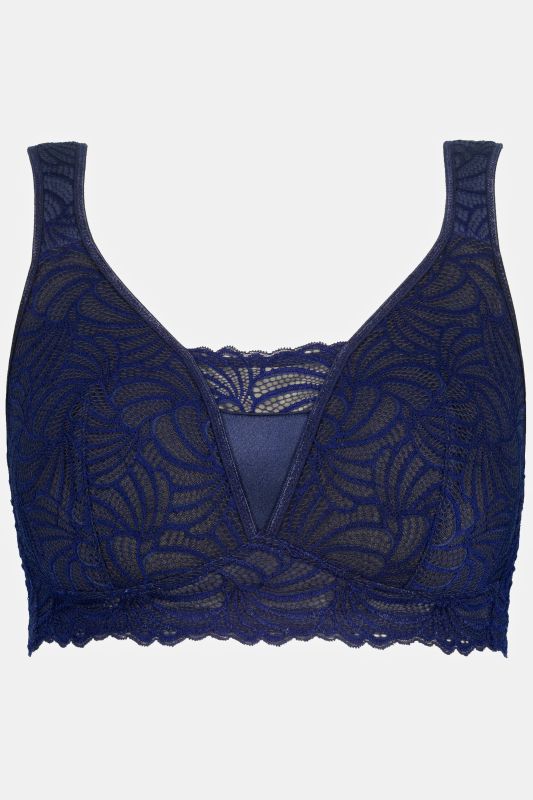 Lace Detail Wirefree Bralette