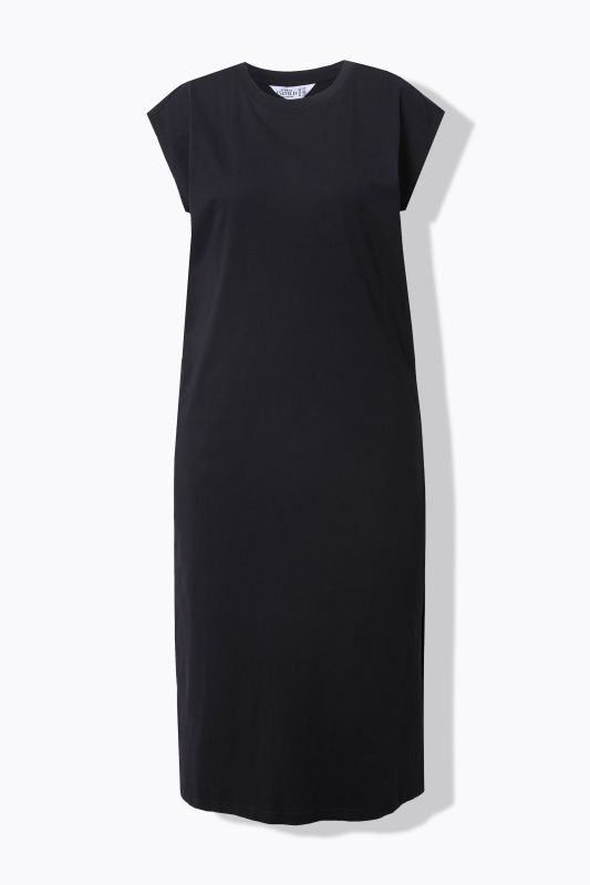 Classic Cap Sleeve Oversized  Fit Jersey Dress