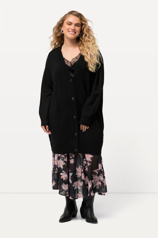 Longline Long Sleeve Cardigan