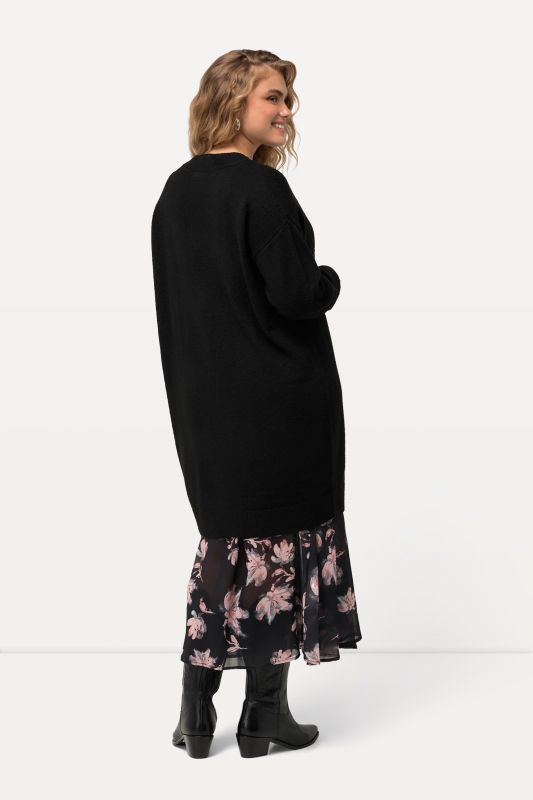 Longline Long Sleeve Cardigan