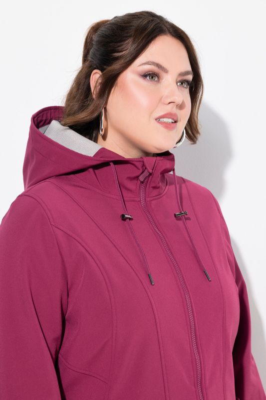 HYPRAR Softshell Longline Rain Jacket