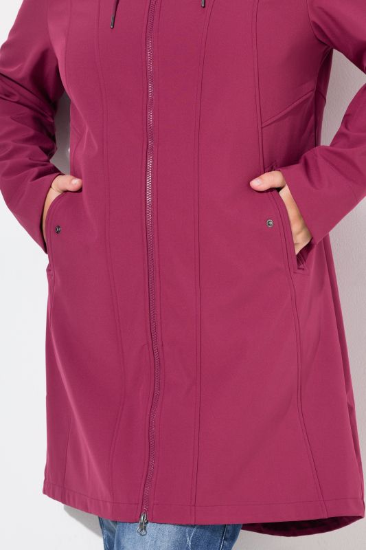 HYPRAR Softshell Longline Rain Jacket