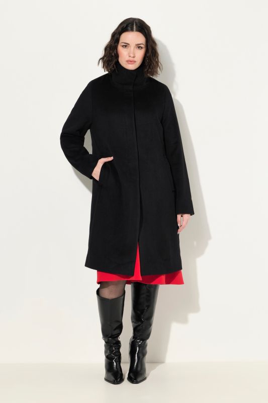 Wool Blend Coat