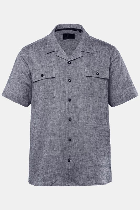 Linen blend shirt